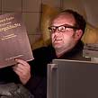 man reading sexual book man liest buch