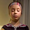 girl with nuts
